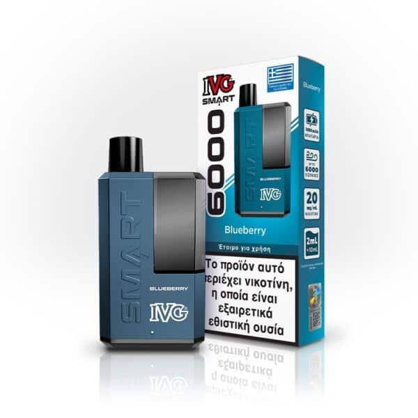 IVG Smart 6000 Blueberry 20mg 2ml+10ml
