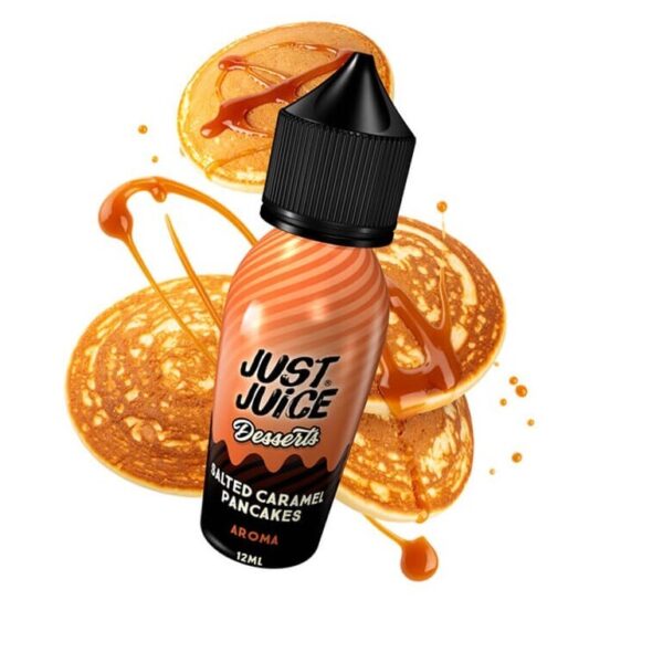 Just Juice Desserts Salted Caramel Pancakes Flavour Shot 12/60ml