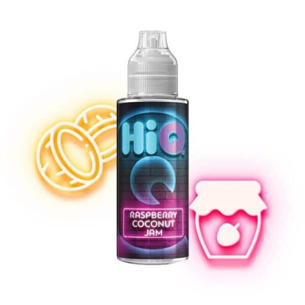 HiQ Raspberry Coconut Jam Flavour Shot