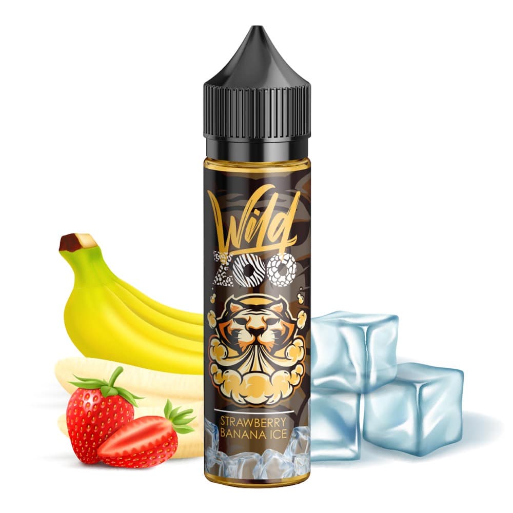 Wild Zoo Strawberry Banana Ice Flavor Shots Wild Zoo Strawberry Banana Ice Flavor Shots