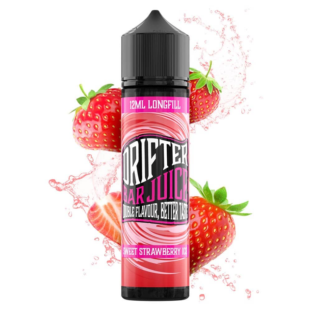 Drifter Bar Juice Sweet Strawberry Ice Flavor Shots Drifter Bar Juice Sweet Strawberry Ice Flavor Shots