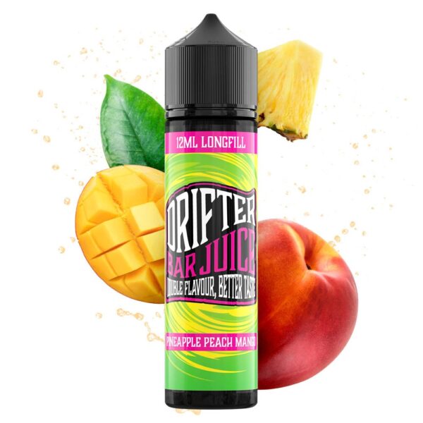 Drifter Bar Juice Pineapple Peach Mango Flavor Shots
