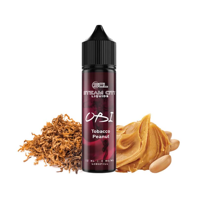 Steam City OBI Tobacco Peanut Flavour Shot 60ml Steam City OBI Tobacco Peanut Flavour Shot 60ml - Image 1