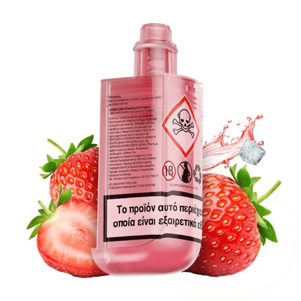Elfbar 10000 Refill Container Strawberry lce 10ml 20mg Elfbar 10000 Refill Container Strawberry lce 10ml 20mg - Image 1